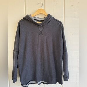 The North Face Women’s Grey Pullover Dolman Sleeve Hoodie Sweatshirt Size Medium
